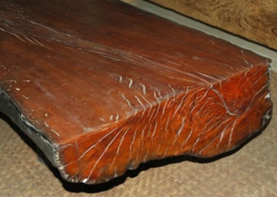 Papan kayu ulin bahan sirip walet